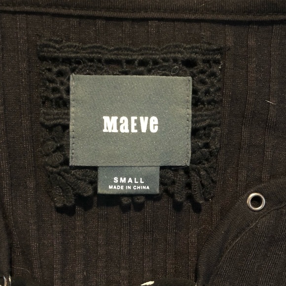 Anthropologie Maeve Belle Noir Patchwork Midi Dress Size Small - Picture 11 of 12